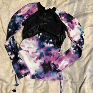Lululemon Blooming Pixie rashguard size 4